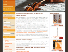 Tablet Screenshot of chalupecky.cz